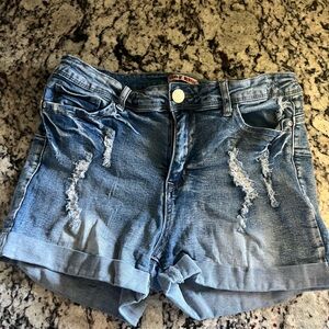 **4 for $20!** Denim Distressed Women Shorts